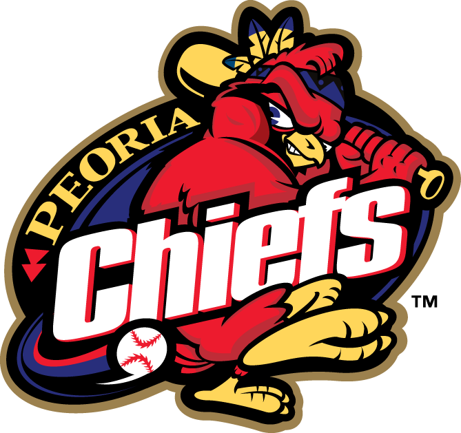 Peoria Chiefs 1996-2004 Primary Logo iron on transfers for clothing